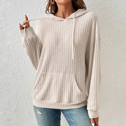 Blusas Femininas Com Capuz E Gola, Gola E Bolso De Verão G 7