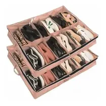 Comprar Organizador De Zapatos Bajo Cama 12 Espacios Oferta!!