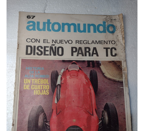 Revista Automundo  Nº 67 Agosto 1966  