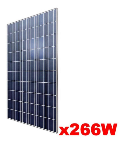 Paneles Solares Para Oficinas, Mxmls-001, 266w, Celda Policr