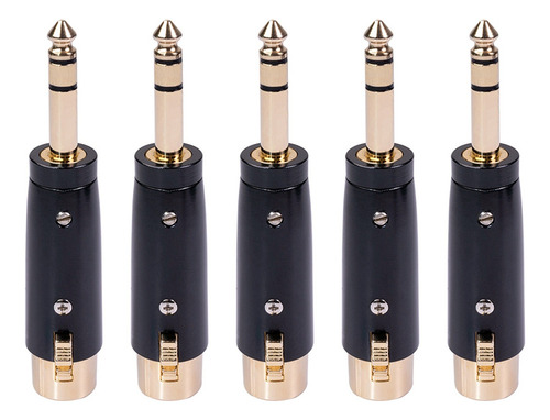Adaptador Hembra 2x Xlr A Macho 1/4, Enchufe Estéreo De -