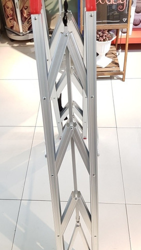 Escalera De Aluminio Compactable 3 Niveles 