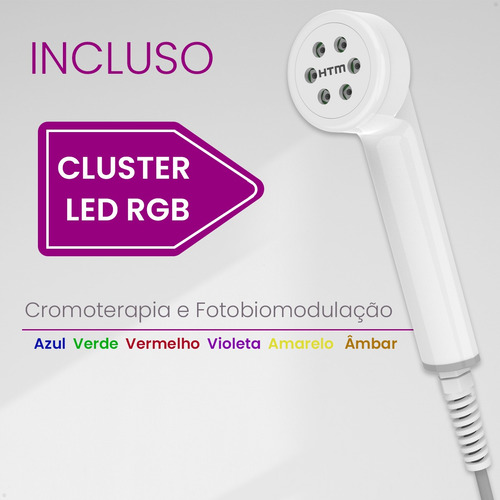 Aparelho Vapor De Ozônio E Led Bivolt Beauty Steam Maxx Htm