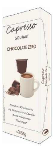 Cápsulas Nespresso (compatível) Choco Zero Gourmet Capresso