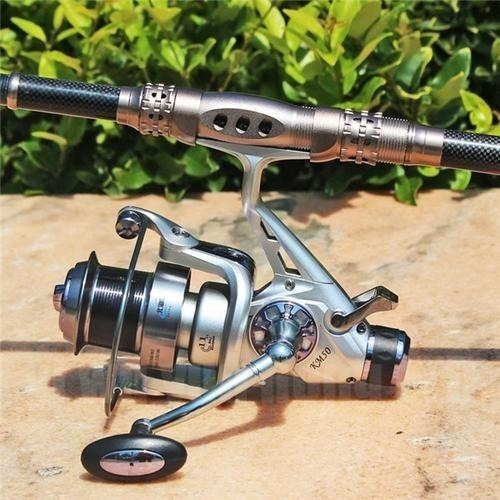 Imagen 7 de 10 de Carrete Spinning Serie 6000 Agua Dulce/salada, Doble Freno