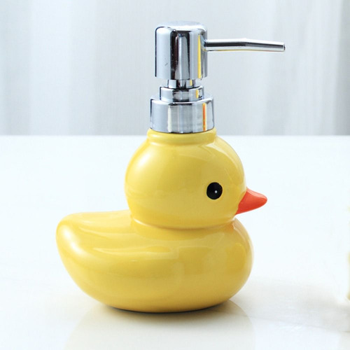 Ceramic Soap Dispenser Cartoon Hand Sanitizer Bottle