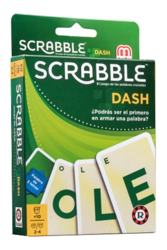 Imagen 1 de 1 de Juego de cartas Scrabble Dash Ruibal 7951