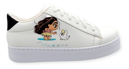 Tenis Bordado De Moana, Para Mama E Hija