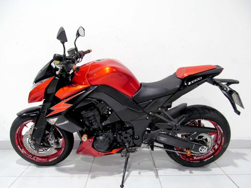 Imagem 4 de 12 de Kawasaki Z 1000 Abs 2012 Laranja