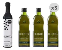 Comprar Aceites De Oliva Oliovita 500ml X3 + Aceto Tradicional 500ml
