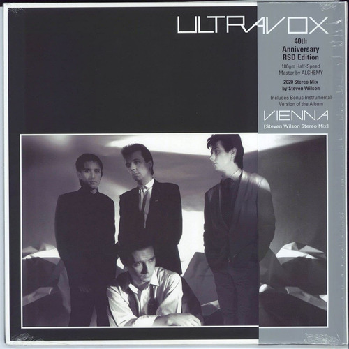 Ultravox Vienna (steven Wilson Stereo Mix) Lp 2vinilos180g 