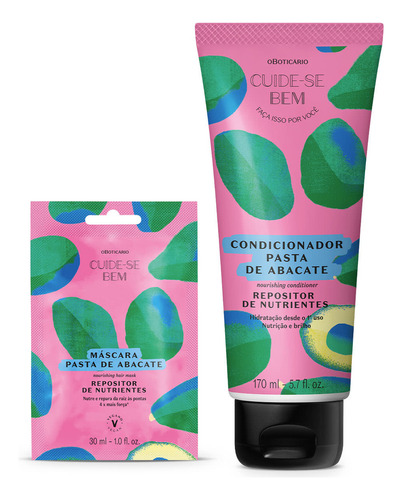  Kit Cuide-se Bem Feira: Condicionador 170ml + Sachê 30ml