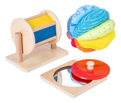 Montessori - Kit De Juego De Juguetes Para Bebs Montessori M