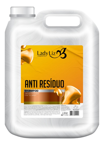 Shampoo Anti-reísiduo 5l-lady Liz
