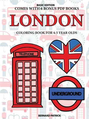 Libro Coloring Book For 4-5 Year Olds (london) - Patrick,...
