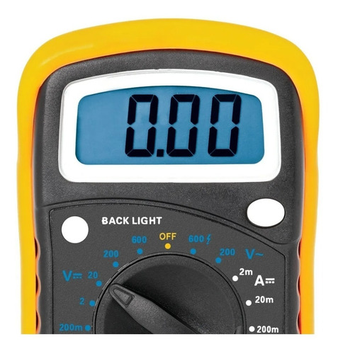 Imagen 3 de 4 de Multímetro Digital Mitzu Mp-6014 Con Medidor De Frecuencia