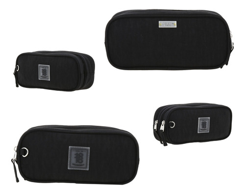 Kit Escolar Juvenil Chenson Original Con Ruedas Para Niño Negro 1
