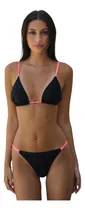 Comprar Bikini Mujer Malla Ailyke Trianguilito Colaless Traje Baño