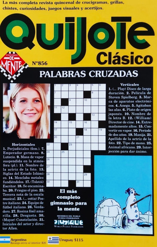 Quijote Clásico N° 856 - 50 Paginas