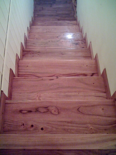 Imagen 7 de 9 de Pasamanos Para Escalera, De Madera. Barandas Escalones