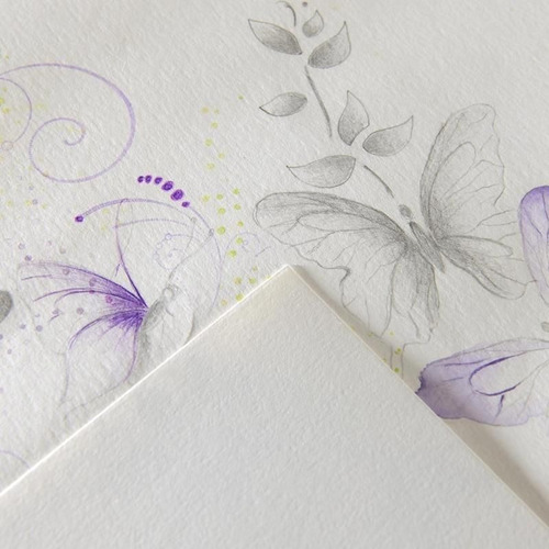 Imagen 3 de 3 de Papel Canson Multi Tecnica 10 Hojas 24 X 32 Cm 200 Gramos