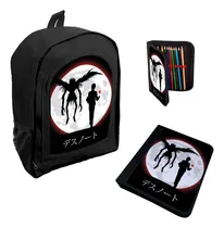 Comprar Combo Escolar Mochila Carpeta Cartuchera Death Note M26