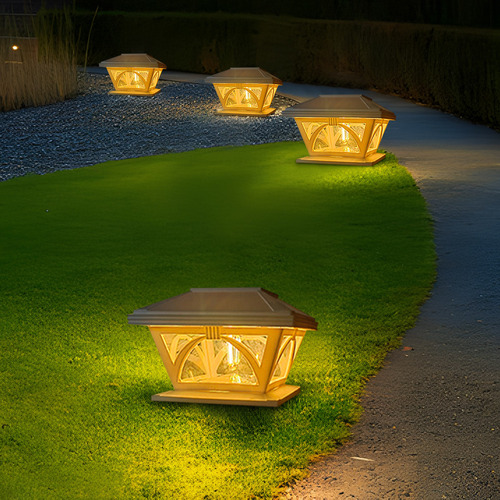 Faros De Columna Led Solares Para Iluminación Exterior, Noch