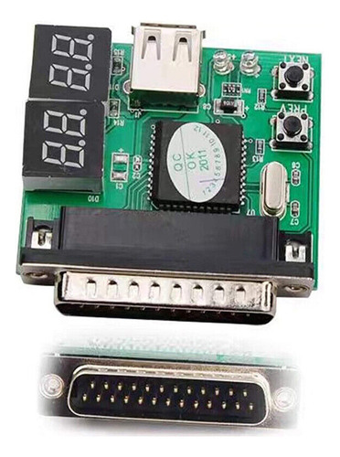 Tester Diagnostico Motherboard Usb Puerto Paralelo