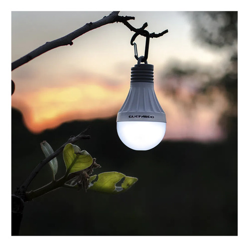 Lâmpada Led A Pilha Aa Camping 10h Tent Megalite Guepardo