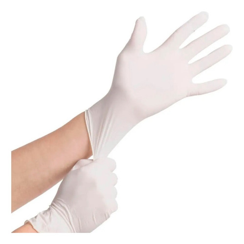 Np Guantes De Latex Descatables Examinación Talle Xs X 100