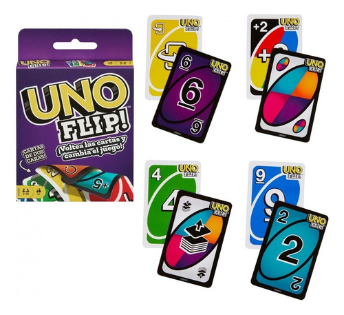 Uno Flip Juego De Mesa Sin Marca Sellado