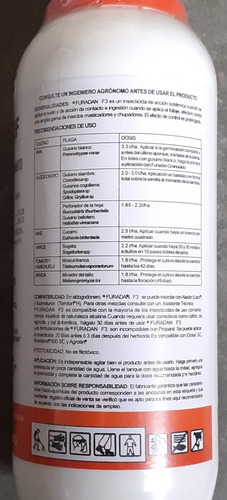 Imagen 3 de 10 de Nematicida Insecticida Furadan (carbofuran)