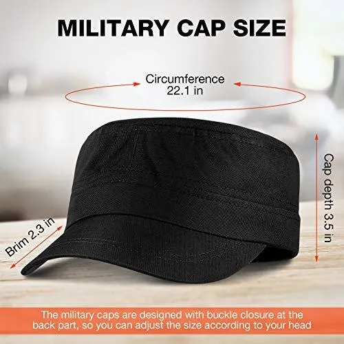 Sombrero Gorra Pesca Syhood 3 Piezas Cadet Army Caps Gorras