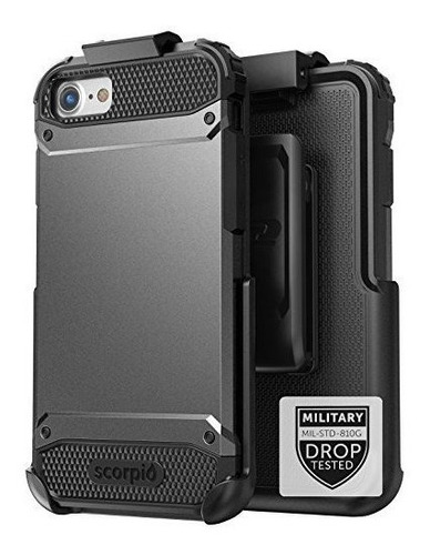 iPhone 7 Plus 55 Funda Con Pinza Para Cinturon Premium Rigid