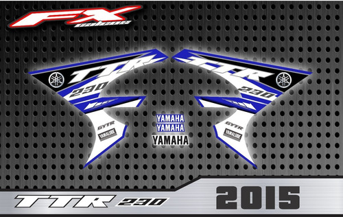Calcos Opcionales Yamaha Ttr 230 2015 Fxcalcos