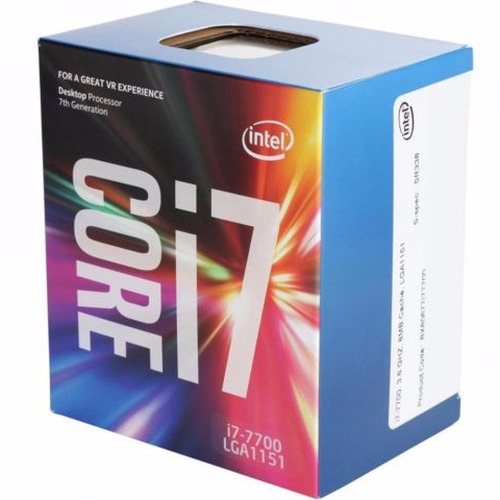 Processador Core  I7-7700 3.6/4.2ghz 8mb Lga 1151 + Nf