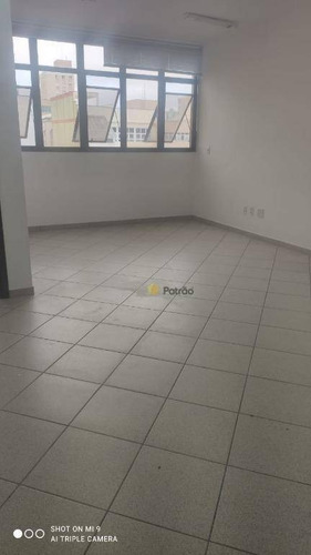 Sala Para Alugar, 35 M² Por R$ 1.100,00/mês - Jardim Do Mar - São Bernardo Do Campo/sp - Sa0484