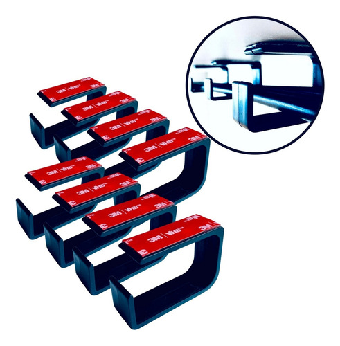 Organizador De Cabos E Fios Com Dupla Face 3m C/ Nfe -20 Und