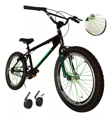 Bicicleta Aro 20 Menino Masculina 4 A 9 Anos Grau Bmx Bike