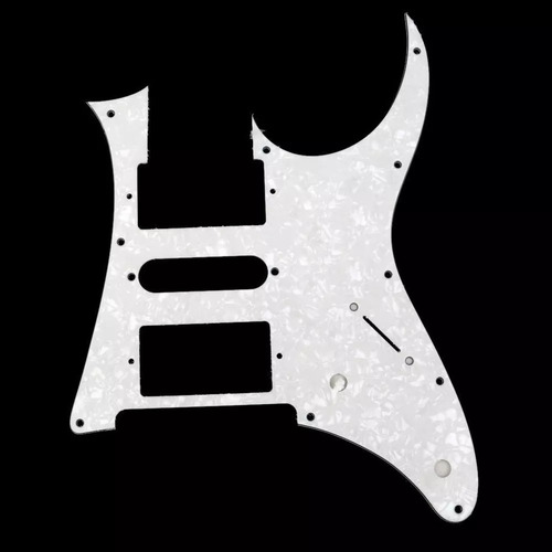 2x Branco Pérola Guitarra Pickguard Para Ibanez Rg550 Ou