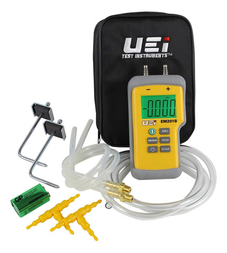 Uei Test Instruments Kit De Presión Estática Em201spkit