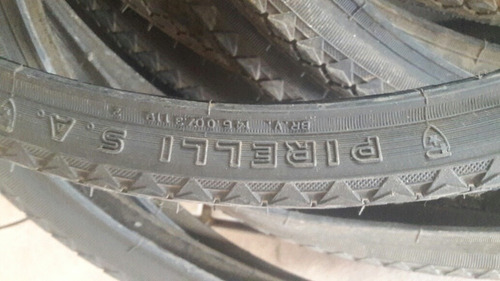 Pneu Aro 24 X 1 3/8 (37-540) Selo Branco Cord Pirelli