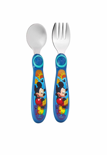 The First Years Disney Mickey Mouse Cubiertos Kit Para Bebe