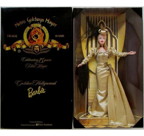 Fao Schwarz Edición Limitada Mgm Golden Hollywood Barbie