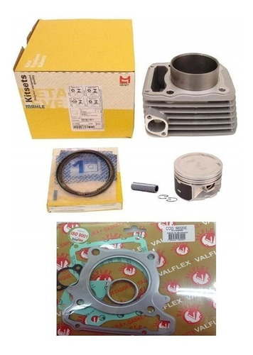 Kit Cilindro Motor Cb300/ Xre300 Metal Leve + Kit Junta A