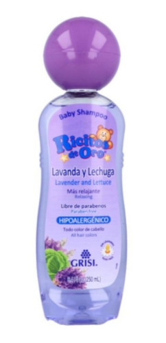 Ricitos De Oro Baby Shampoo Lavanda Y Lechuga 400 Ml