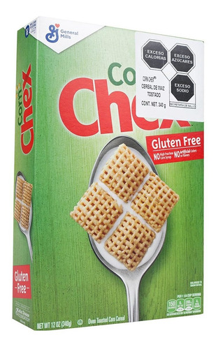 Cereal General Mills Chex Maíz Sin Gluten Gm 340g