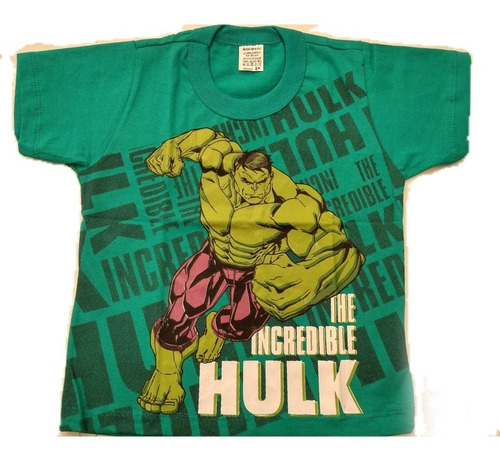 Imagem 7 de 10 de Kit Atacado C/6 Camiseta Infantil Menino Personagem Herois