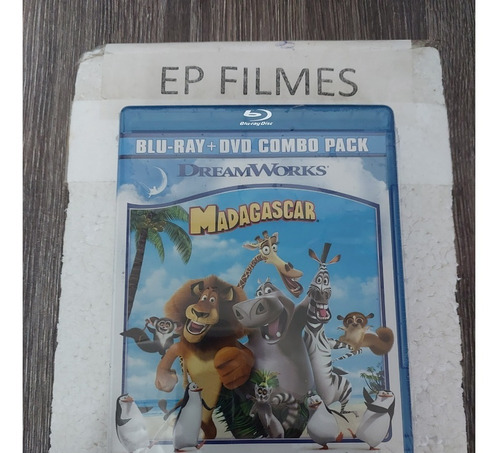 Blu Ray Madagascar -  Dub/leg  Importado, Lacrado