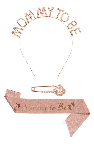 Sash Set, Mum To Be Sash Cómoda Tiara Diadema Sash Broche